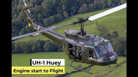 Uh 1 Huey Helicopter Ride Engine Start To Flight Vietnam War