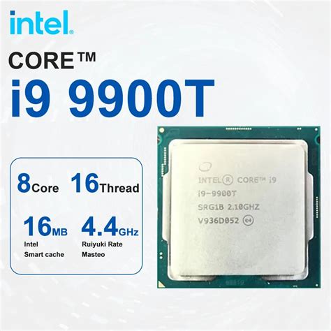 Intel New Core I9 9900t I9 9900t 21 Ghz Eight Core Sixteen Thread Cpu