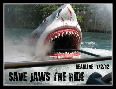 Petition · Stop The Closure Of The Jaws Ride ·