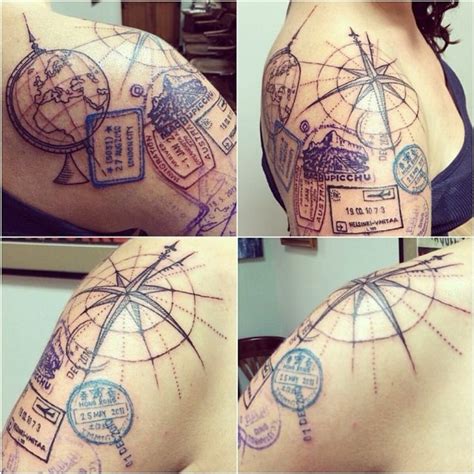 17 Travel Tattoo Designs Pretty Designs