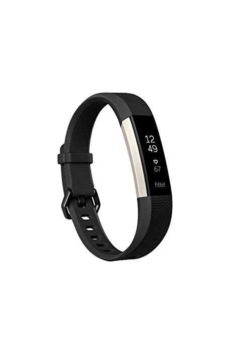 This sleek device may be fitbit's slimmest to date, but it sure packs a punch. Fitbit Alta HR, Black, Small (US Version) $89.95
