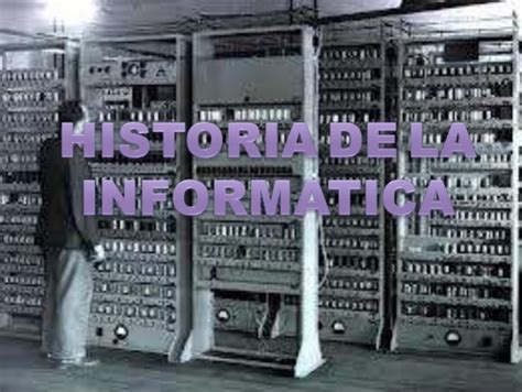 Historia De La Informática Timeline Timetoast Timelines