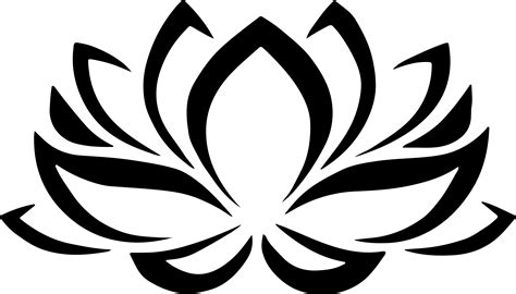Lotus Flower Silhouette Clipart Best