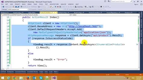 Creating And Consuming Web Api In Asp Net Mvc Net Updates