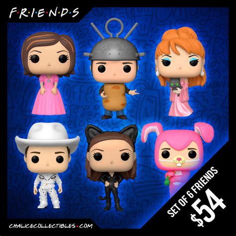 Funko Pop Friends S3 Set Of 6 Friends Chalice Collectibles