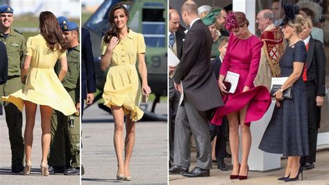 Kate Middleton Wardrobe Malfunction