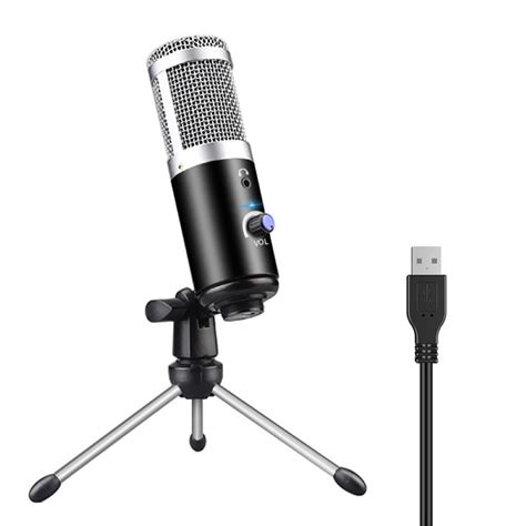 When you try to use a computer's microphone and speakers to produce a karaoke setup, amplify your voice for a check listen to this device and then click apply to feed sounds from your microphone to your speakers. USB Microphone Studio Recording Broadcast Mic with Tripod ...
