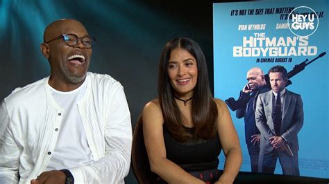 Jackson, gary oldman, and salma hayek. Exclusive: Samuel L. Jackson and Salma Hayek on The Hitman ...
