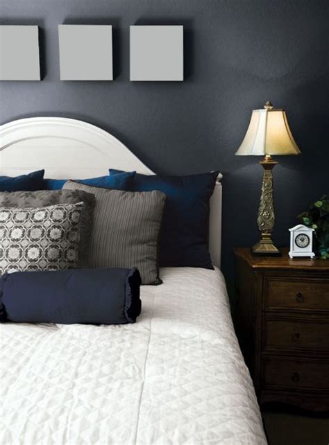 I am working on my kids' bedrooms and they are. Love this gorgeous dark blue from Para Paints. So rich and ...