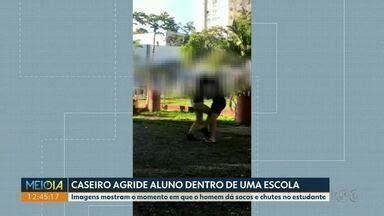 Meio Dia Paraná Maringá Homem invade aluno em escola Globoplay