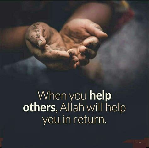 Quotes About Helping Others In Islam