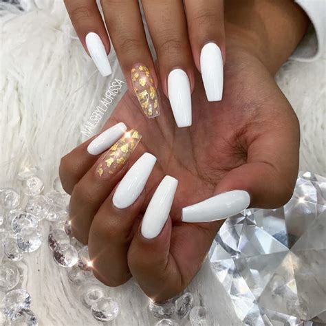 48 Stylish Acrylic White Nail Art Designs And Ideas Page 28 Foliver