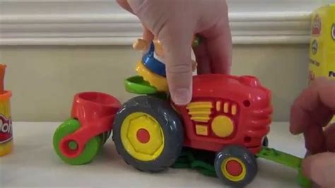 Play Doh Dohville Fuzzy Friends Tractor Set Playdoh Tractor Play Doh