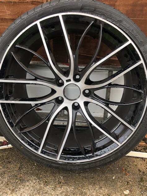 Set Of 4 20 Bmw F30 M Performance Alloy Wheels In Heald Green Hot Sex Picture