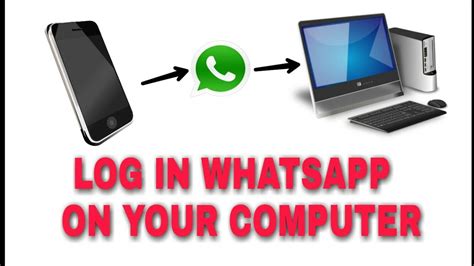 Log In Your Whatsapp Account On Your Computer Youtube