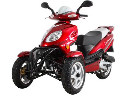 Best 3 wheeled scooters 2021. MC-D50TKA Trike Gas Motor Scooters 150cc 3 Wheels Moped ...