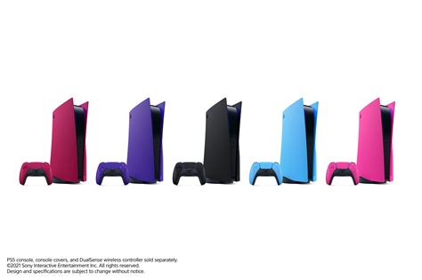 Playstation 5 New Console Covers Dualsense Colors Announced