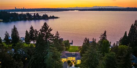 Modern Waterfront Seattle Area Mansion Lists For 43 Million—among The