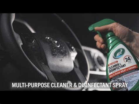 Turtle Wax How To Use Multi Purpose Cleaner Disinfectant With