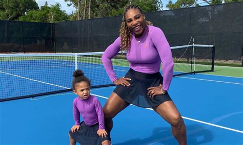 La Hija De Serena Williams Arrasa Cantando Con Su Madre