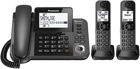 Panasonic 2 Handset Dect 60 Cordedcordless Phone With Answering