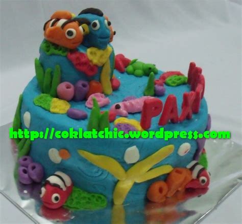 Cake Nemo Dan Teman Teman Beserta Minicakenya Paxton Coklatchic Cake Est 2004