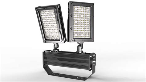 LED High Mast Flood Lights, adjustable modular design | TUBU