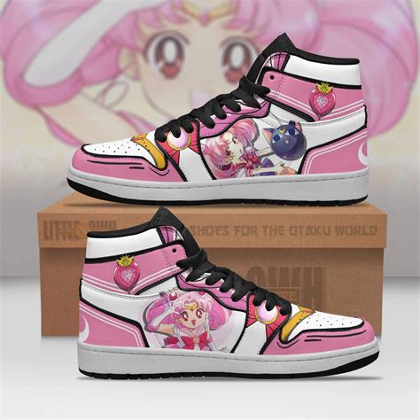 Chibiusa Tsukino Jordan Sneakers Custom Sailor Moon Anime Shoes Littleowh
