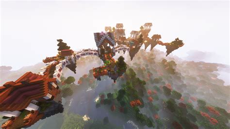 Sky Villages Minecraft Mod
