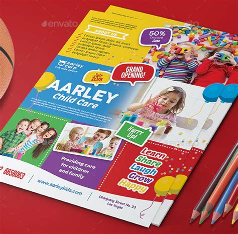 30 Daycare Flyer Templates Free Psd Ai Word Indesign Formats