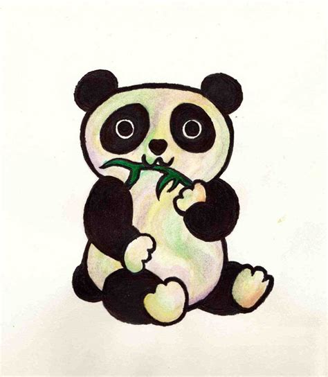 Panda Drawing Easy Free Download On Clipartmag