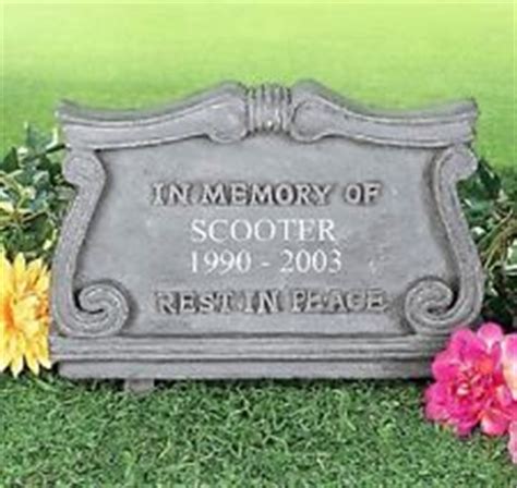 And i was so delighted with the quality of the work. Resin Pet Grave Markers | ... Pet Memorial for DOG or CAT ...