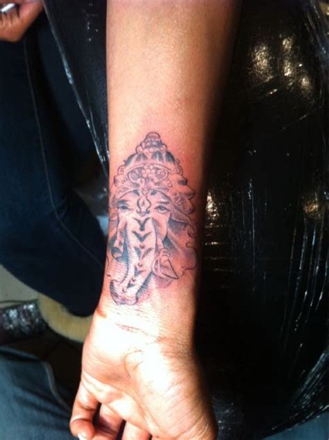 Brandy Norwood Got A Hindu God Tattoo Ganesha God Of Beginnings