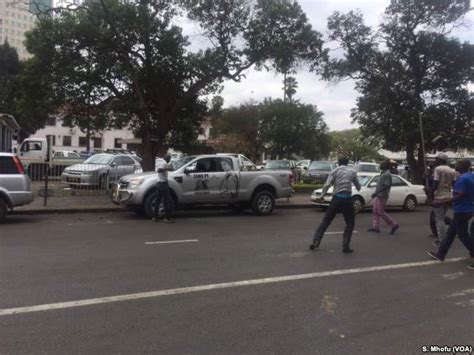 Zimbabwe Police Ruling Party Break Up Protest The Zimbabwe Mail