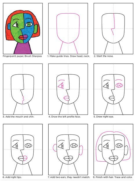 Year 2 Picasso Picasso Art Art Lessons Teaching Art