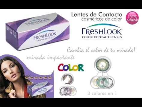 Lentes de contacto Cosméticos FreshLook en colores aPreciosdeRemate