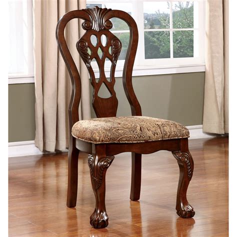 Furniture Of America Dubelle Classic Dining Chair Set Of 2