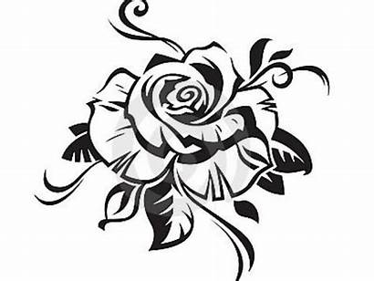 Gothic Rose Drawing Drawings Clipartmag