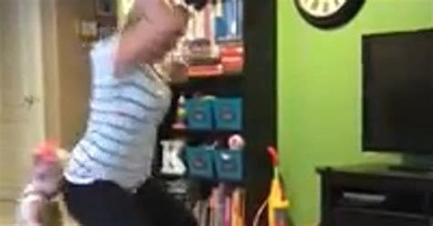 The Perils Of Twerking Mom Booty Bumps Her Baby To The Floor In Viral Video