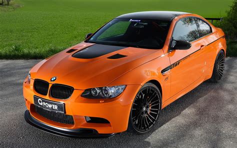 Wallpaper Orange Cars Sports Car Bmw M3 Coupe Sedan G Power