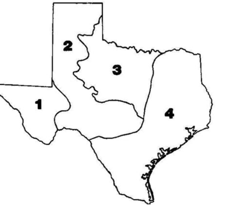4 Regions Of Texas Flashcards Quizlet