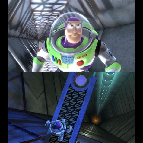 Toy Story 2 The Floors And Lighting In Zurgs Lair Make A Z Pattern