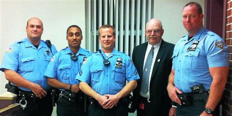pottstown police officers honored for saving lives the mercury
