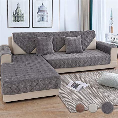 Same day delivery 7 days a week £3.95, or fast store collection. OstepDecor Couch Cover, Sofa Cover, Quilted Sectional ...