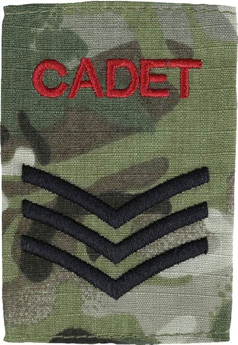 Kombat Military Cadet Rank Slides Sergeant Army Kit Cadet Pair Amazon