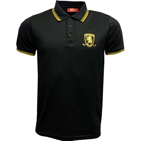 Adult Gold Polo Shirt Middlesbrough Fc Online Shop