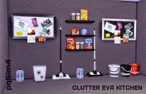 Sims 4 Clutter Eva Kitchen