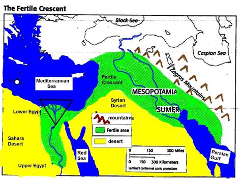 Map Of Fertile Crescent 1081×808 Fertility Map Mesopotamia
