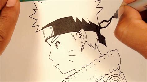 Naruto Uzumaki Speed Drawing Manga Style Youtube