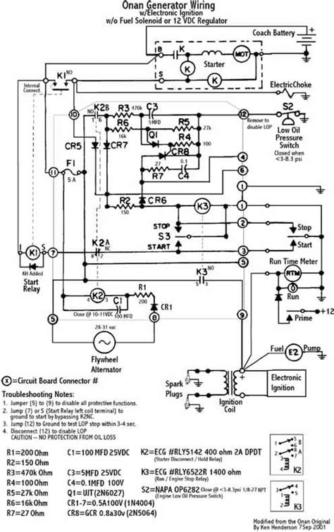 Onan Generator Remote Start Switch Wiring Diagram